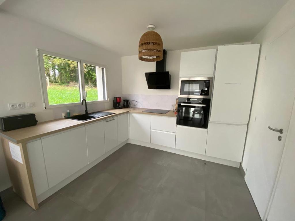 Maison Neuve Cosy A 20 Min Des Plages #Lorient #Cosy Pont-Scorff Екстер'єр фото